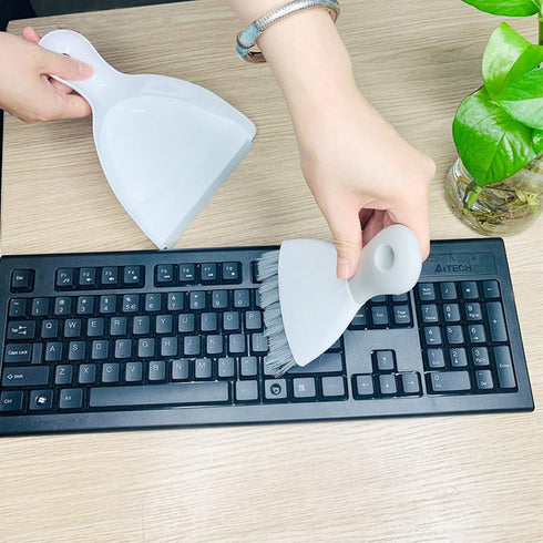 Dust pan Broom Brush Dustpan - Dustpan and Brush Set,Mini dust Pans with Brush,Dust Pan and Brush Set for Table, Key Board, Cat, Dog and Other Pet...