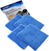 HQRP 4-Pack Blue Steam Mop Pads Compatible with HAAN SI-35 MS-30 SV-60 SI-25 SI-40 SI-60 SI-70 FS-20 MS-35 SI-75 BS-20 SI-38 SI-45 SI-46 SI-77 BS-...