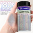 LEOBRO Silver Glitter, 180g/6.35oz Holographic Silver Fine Glitter for Resin, Crafts, Tumblers, Nail Body, DIY Party Decorations...