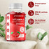Vitamatic Sugar Free Vitamin A 25000 IU Gummies (Retinyl Palmitate) - Natural Strawberry Flavor - 120 Pectin Based Gummies (1 Bottle)...