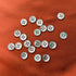 20 Pieces Genuine Grey Smoke Mother of Pearl Buttons for Women Men Shirts Dresses Polo DIY Sewing Craft (10MM)...