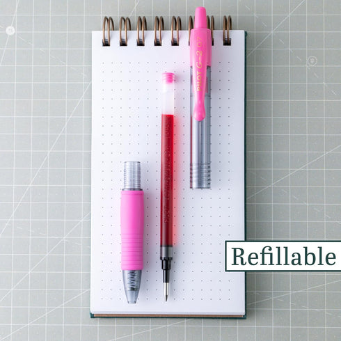 PILOT, G2 Premium Gel Roller Pens, Fine Point 0.7 MM, Rose Pink, Pack of 12 (Dozen Box)...