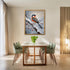 Posterizer 1 pcs-cute little bird in snowy winter scene -11-Art for Animal Lovers-Landscape & Nature Art-Decor for Home & Office- unframed wall ar...