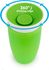Munchkin® Miracle® 360 Spill Proof Sippy Cups, 24 and 10 Ounce, 2 Pack, Green/White – Toddler and Adult Set...