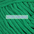 2Skeins Chenille Yarn Blanket Yarn 2x100g/7.1oz #6 Super Bulky Polyester Soft Knitting for Crochet Weaving Bag Scarf Hat, Green......
