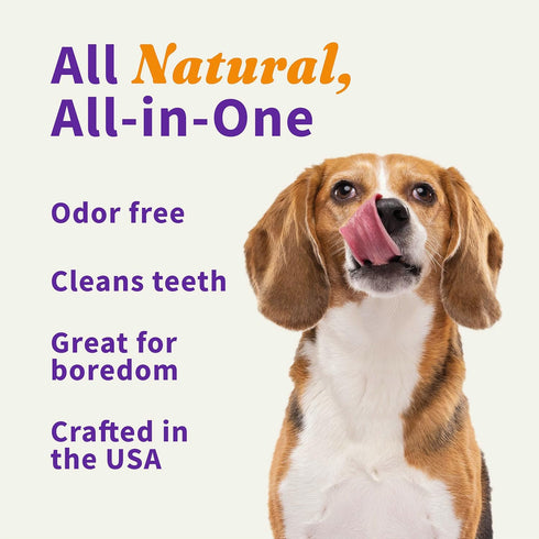 Halo Bully Stick Chews, Dog Treats, 2.5-OZ Pouch...