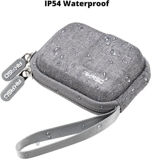 AKASO Protective mini Carrying Case for GoPro Hero12/11/10/ 9 EK7000/Brave 4/Brave 7 LE/Brave 7/DJI/Apexcam Action Camera...