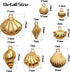 Aylifu Seashell Charms,100 Gram Gold Shell Charms Ocean Theme Pendants Conch Scallops Mussel Marine Life Sea Animals Dangle Charms for Jewelry Mak...
