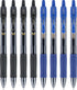 Pilot, G2 Premium Gel Roller Pens, Fine Point 0.7 mm, Blue, Black, Pack of 8...