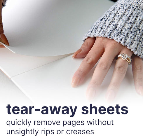 Strathmore 200 Series Canvas Paper, Tape Bound Pad, 9x12 inches, 10 Sheets (115lb/187g) - Artist Paper for Adults and Students - Oil Paint, Acryli...