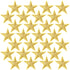 PAGOW 30pcs Gold Star Iron on Patch, Sew on Star Embroidered Patches, Iron on Fabric Patches, Appliques Embellishments Star Patches for Hats, Jack...