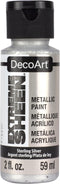 DecoArt 2 Ounce, Sterling Silver Extreme Sheen Acrylic Paint, 2 Fl Oz (Pack of 1)...