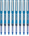 Pilot, Precise V5, Capped Liquid Ink Rolling Ball Pens, Extra Fine Point 0.5 mm, Blue, Pack of 8...