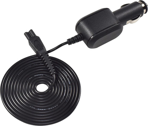 HQRP Car Charger DC Adapter Power Cord Compatible with Philips Norelco RQ1160, RQ1160CC, RQ1150, HQ560, HQ568, HQ586, HQ9171, HQ9190, PT730, PT860...