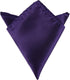 12 Pcs Mens Solid Mixed Color Pocket Square Wedding Handkerchiefs...