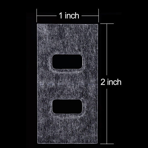 TOODOO Vertical Blind Repair Tabs Vertical Blind Vane Saver, Clear (30)...