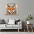 Posterizer 1 pcs- Cute red fox next to trees-Art for Animal Lovers- Gift for Men Women Entrepreneur Teens-Decor for Home & Office- unframed wall a...