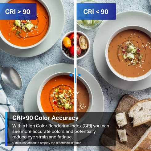 TP-Link Tapo Smart Light Bulbs, 16M Colors RGBW, Dimmable, Compatible with Alexa and Google Home, A19, 60W Equivalent, 800LM CRI>90, 2.4GHz WiFi o...