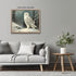 Posterizer 1 pcs-snowy winter scene of a white owl-oil painting style 6-Art for Animal Lovers-Landscape & Nature Art-Decor for Home & Office- unfr...
