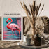 Posterizer 1 pcs- Pink flamingo in water oil painting style-Art for Animal Lovers-Gift for Art Lovers-Living Room Bedroom Decor- unframed wall art...