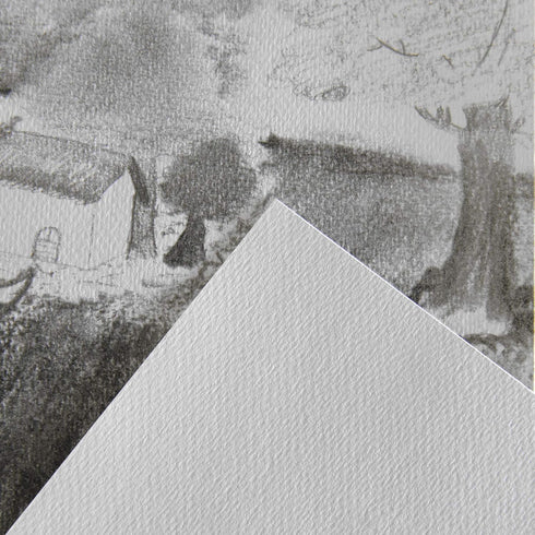 Canson XL Recycled Drawing 160gsm A4 Paper, Fine Honeycomb Grain, Spiral Pad Short Side, 50 White Sheets, Ideal for Professional Artists & Illustr...