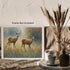 Posterizer 1 pcs- beautiful wild deers in nature-Art for Animal Lovers-Landscape & Nature Art- Living Room Bedroom Decor- unframed wall art...