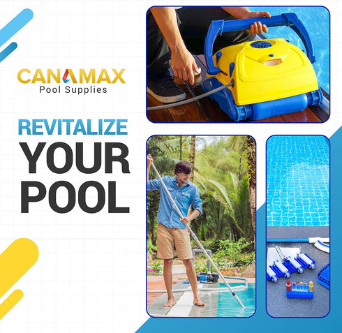 Pool Cleaner AXV604WHP Wing Kit & AXV414P Pod Shoes Replacement Part by Canamax - for Hayward Automatic Pool Cleaners, Navigator, Pool Vac Plus, P...