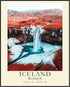 Posterizer 1 pcs-Iceland Reykjavik Landscape Travel Print-Adventure Wall Art-GIft for Men Women Teens-Decor for Home & Office- unframed wall art...