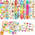 48PCS Art Party Favors 24PCS Tattoos 24PCS Slap Bracelets Wristbands Themed Birthdays Party Supplies Decorations Decor Artistry Painting Creativit...