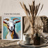 Posterizer 1 pcs- white and brown majestic goat-chic decor-Art for Animal Lovers-Abstract & Modern Art- Decor for Home & Office- unframed wall art...