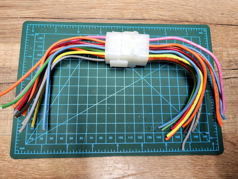 12 pin molex Connector Plug Male Female Set with Pigtails for Automotive, Home Audio, car Audio, Motorcycle, ATV Boats, Trucks, Trailers, Arcade H...