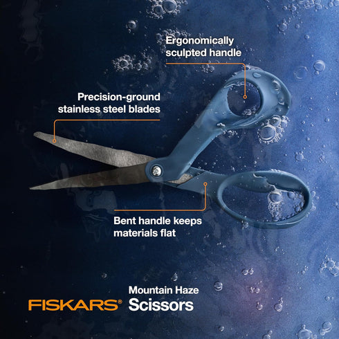 Fiskars® Explore Collection Scissors, Mountain Haze (8 in.)...