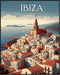 Posterizer 1 pcs-Travel Poster-Ibiza Spain-Adventure Wall Art Gift for Men Women Entrepreneur Teens Decor for Home & Office- unframed wall art...