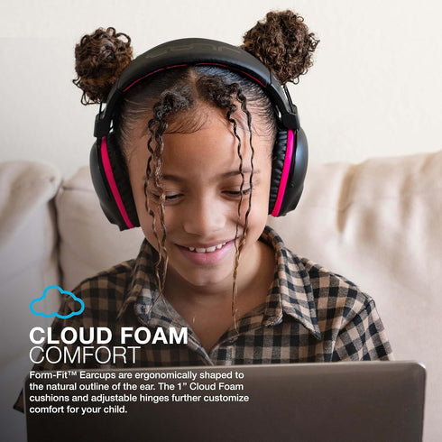 JLab JBuddies Pro Wireless Over-Ear Kids Headphones, 35+ Hour Battery Life, Built-in Volume Regulators for Safety, Share Mode, Folding, Adjustable...