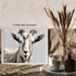 Posterizer 1 pcs- Beautiful Beige Wild Goat-Art for Animal Lovers- Living Room Bedroom Decor- unframed wall art...