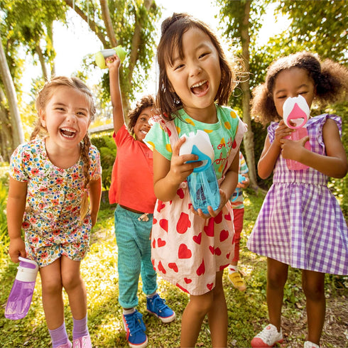 Munchkin® Flip & Go™ Toddler Sippy Cup with Straw, 12 Ounce, Ultra Durable Tritan Material, Pink...