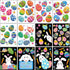 CCINEE Cute Easter Window Cling Stickers for Home Decoration,Bunny Easter Eggs Decals for Windows 12 Sheets...