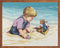 Janlynn Seashore Fun Counted Cross Stitch Kit, White...