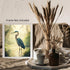 Posterizer 1 pcs-detailed depiction of a blue heron bird -1-Art for Animal Lovers Gift for Art Lovers Decorations for Bedroom, Office, Living Room...