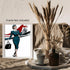 Posterizer 1 pcs-retro style flight attendant minimal art 2-Adventure Wall Art-Retro Art-Living Room Bedroom Decor- unframed wall art...