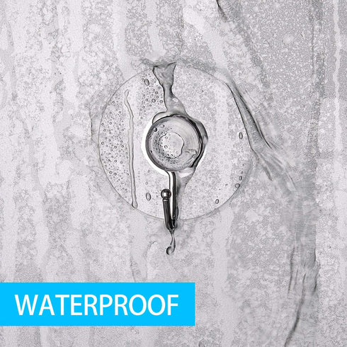 Awpeye 20 Packs Suction Cup Hooks, 1.77 Inches Universal Clear PVC Suction Cups for Shower Removable Window Suction Cups with Hooks for Kitchen Ba...