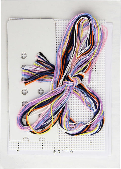 Janlynn Holiday Wizzers Cross Stitch Kit Snowman with Scarf, 3"x2.25" 14 Count...