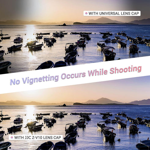 JJC V10 Lens Cap Cover, Protective Lens Cap for Canon PowerShot V10 Vlog Camera, Canon V10 Lens Protector, Rotation for Open & Close, Anti-Lost,An...