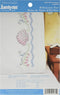Janlynn Seashells Pillowcase Pair Stamped Cross Stitch-20 X30...