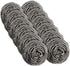 12 Pack Stainless Steel Scourers by Scrub It – Steel Wool Scrubber Pad Used for Dishes, Pots, Pans, and Ovens. Easy scouring for Tough Kitchen Cle...