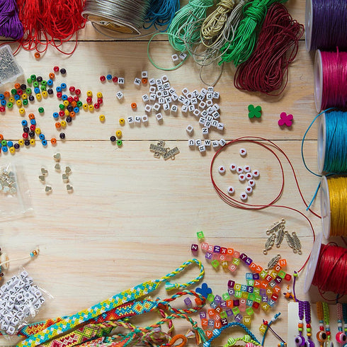 3pcs Elastic Beading Cord for Bracelet 1mm Dia 328ft Stretchy String Sturdy Elastic String for Jewelry Making, Necklaces, Beading, Yellow...