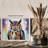 Posterizer 1 pcs- Abstract poster of a beautiful owl-Art for Animal Lovers-Abstract & Modern Art- Gift for Men Women Entrepreneur Teens-Decor for ...