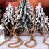 16 Feet Christmas Wood Bead Garland Wooden Bead Garland for Christmas Tree Holiday Decoration (Gold)...