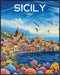 Posterizer 1 pcs-Italy Sicily Print Italy Landscape Travel Poster-Adventure Wall Art-GIft for Men Women Teens-Decor for Home & Office- unframed wa...