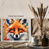 Posterizer 1 pcs- cute little fox close up art-Art for Animal Lovers- Living Room Bedroom Decor- unframed wall art...